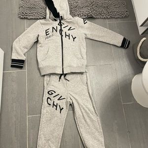 Toddler Givenchy logo Hoodie Grey